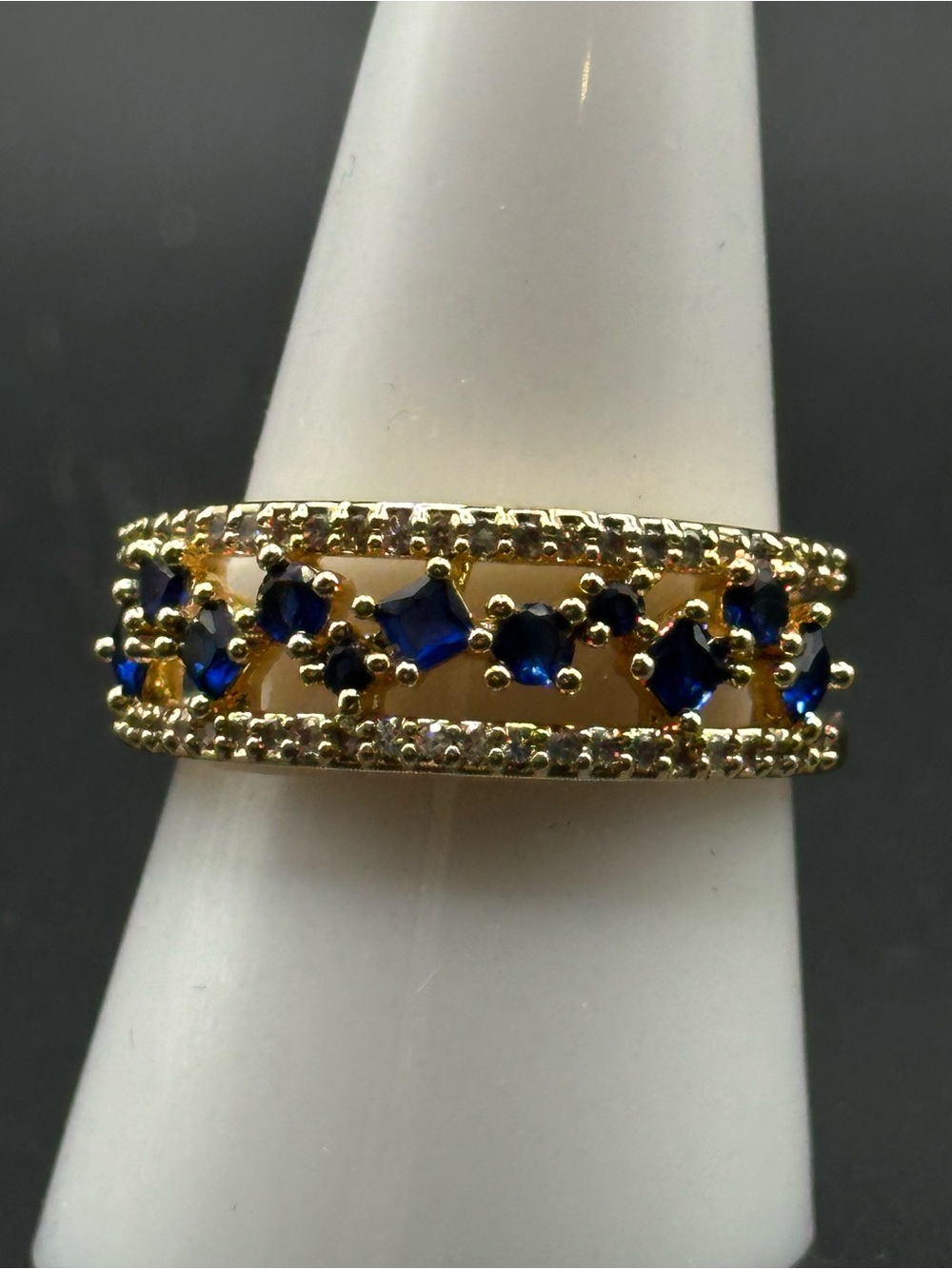 Scatter My Heart ring, size 9, gold, RBP8152